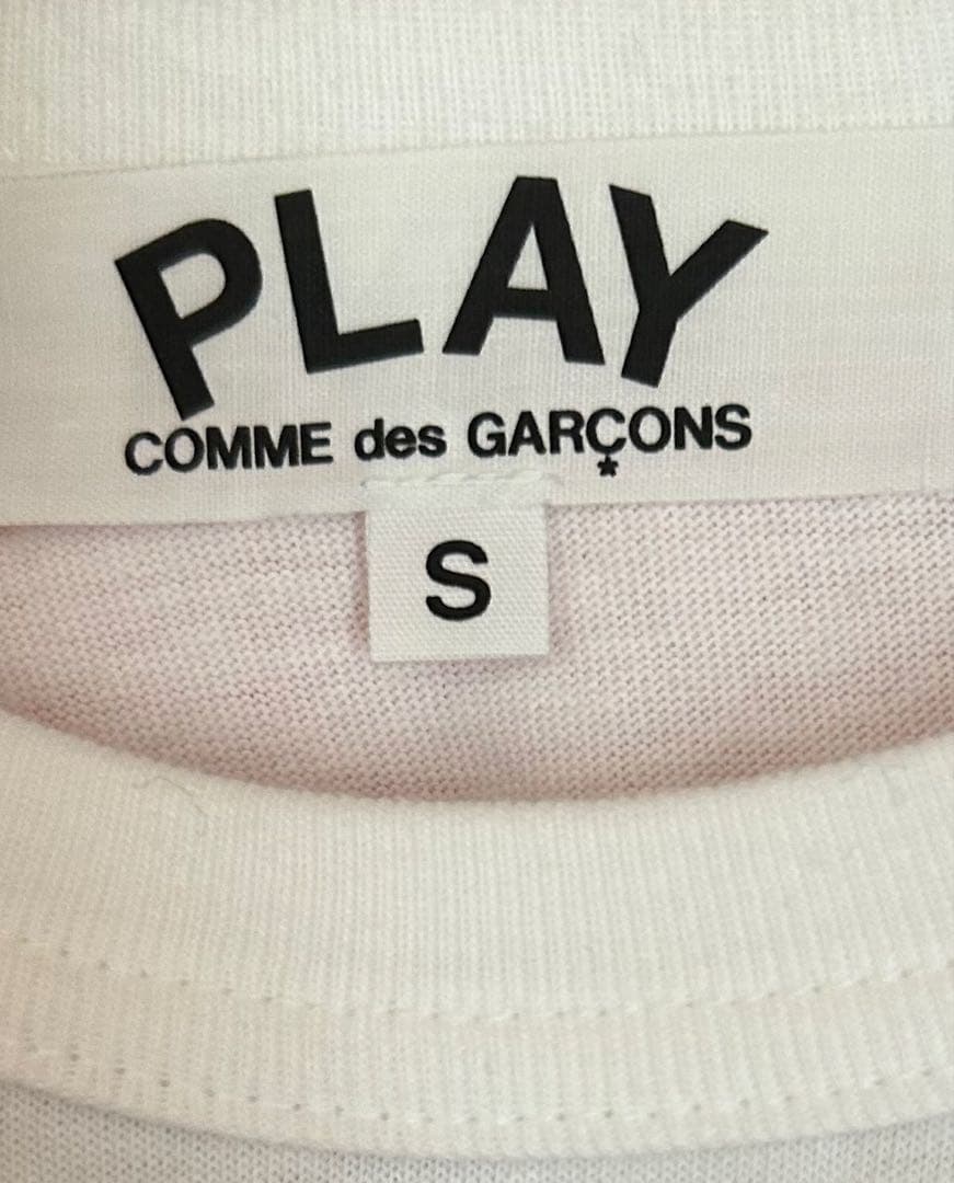 コムデギャルソン　初期PLAY Tシャツ　S 未着新古品