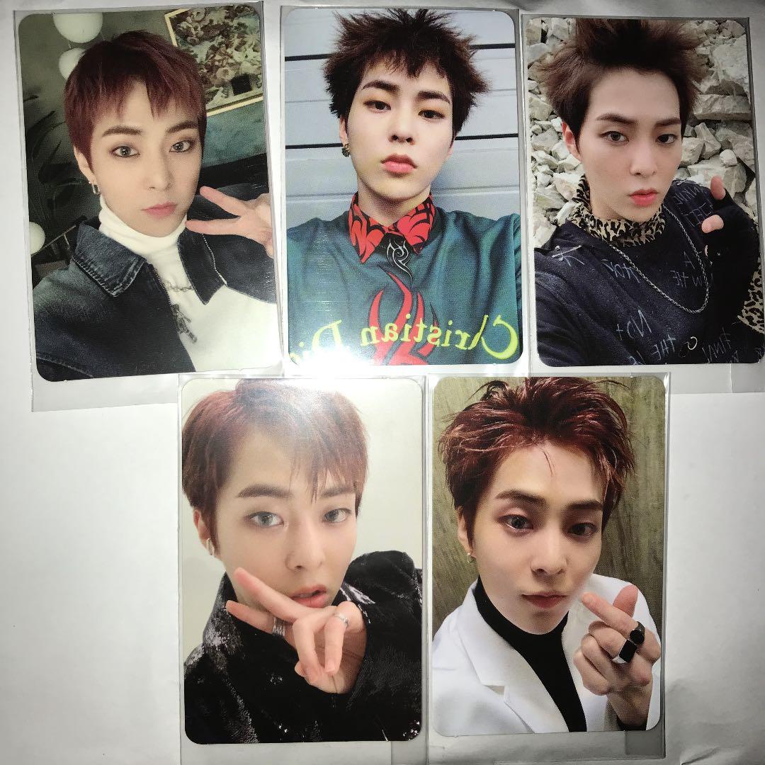 期間限定　EXO  xiumin  エクソ　シウミン　トレカ　５枚セット