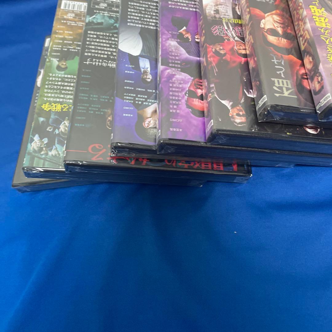 DVD 日本統一 53巻〜60巻 の8本まとめ売り
