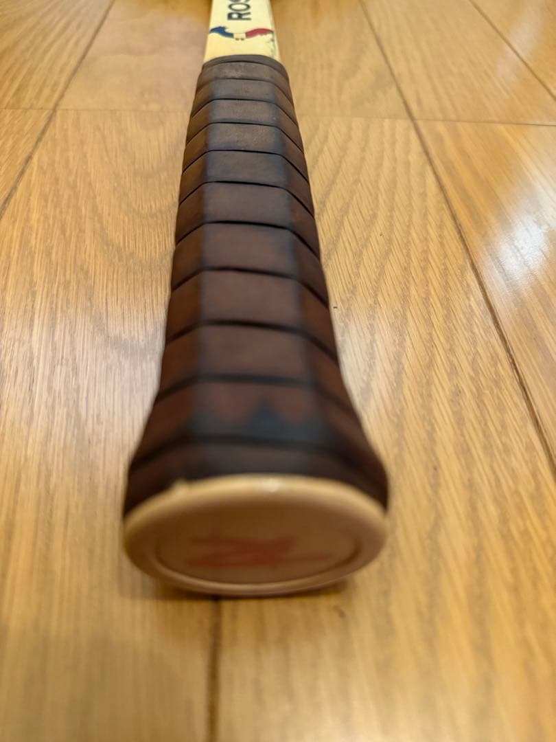 ROSSIGNOL STRATO 木製テニスラケット　ラケットプレス付