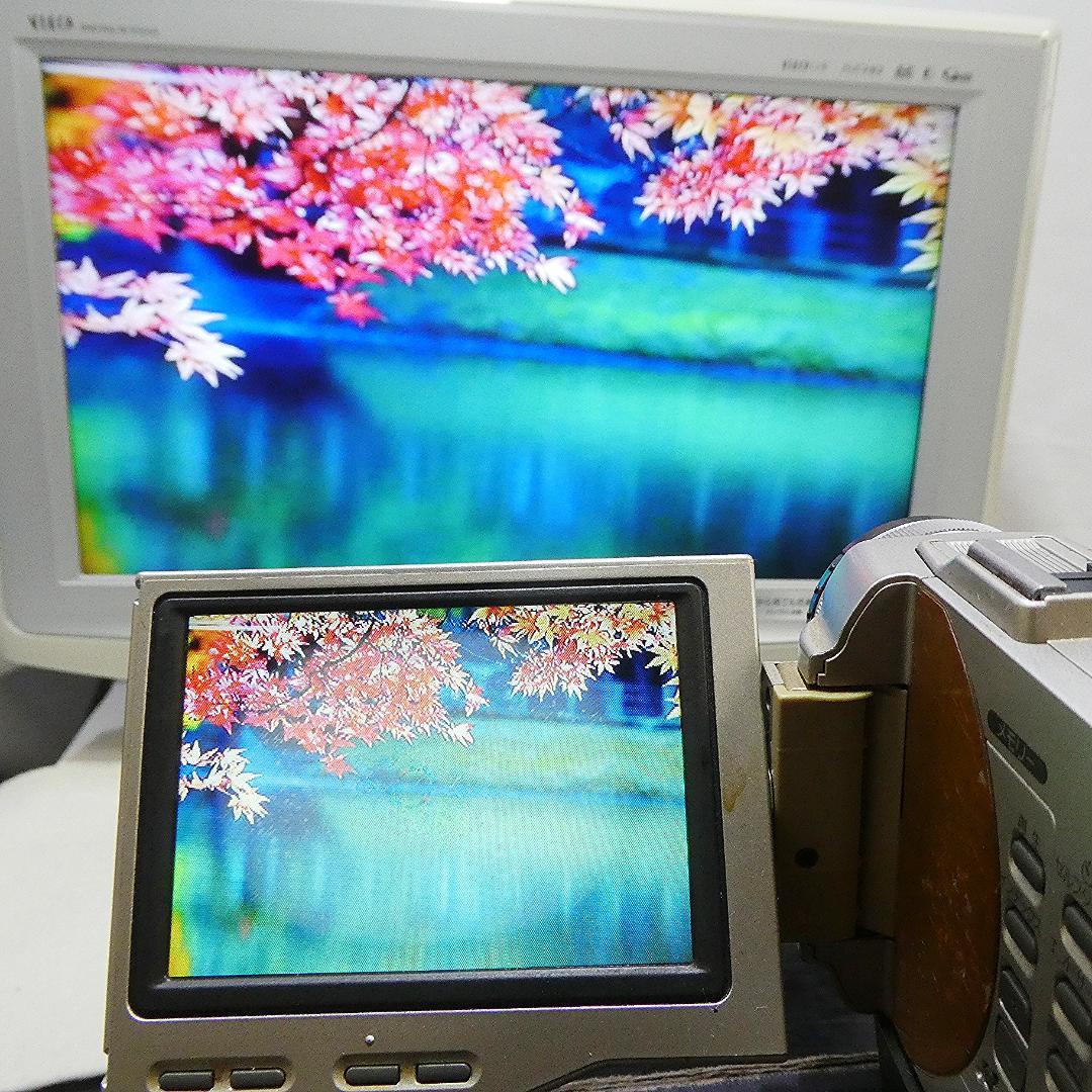 動作品 ソニー DCR-TRV10 MiniDVビデオカメラ　DVD化に最適