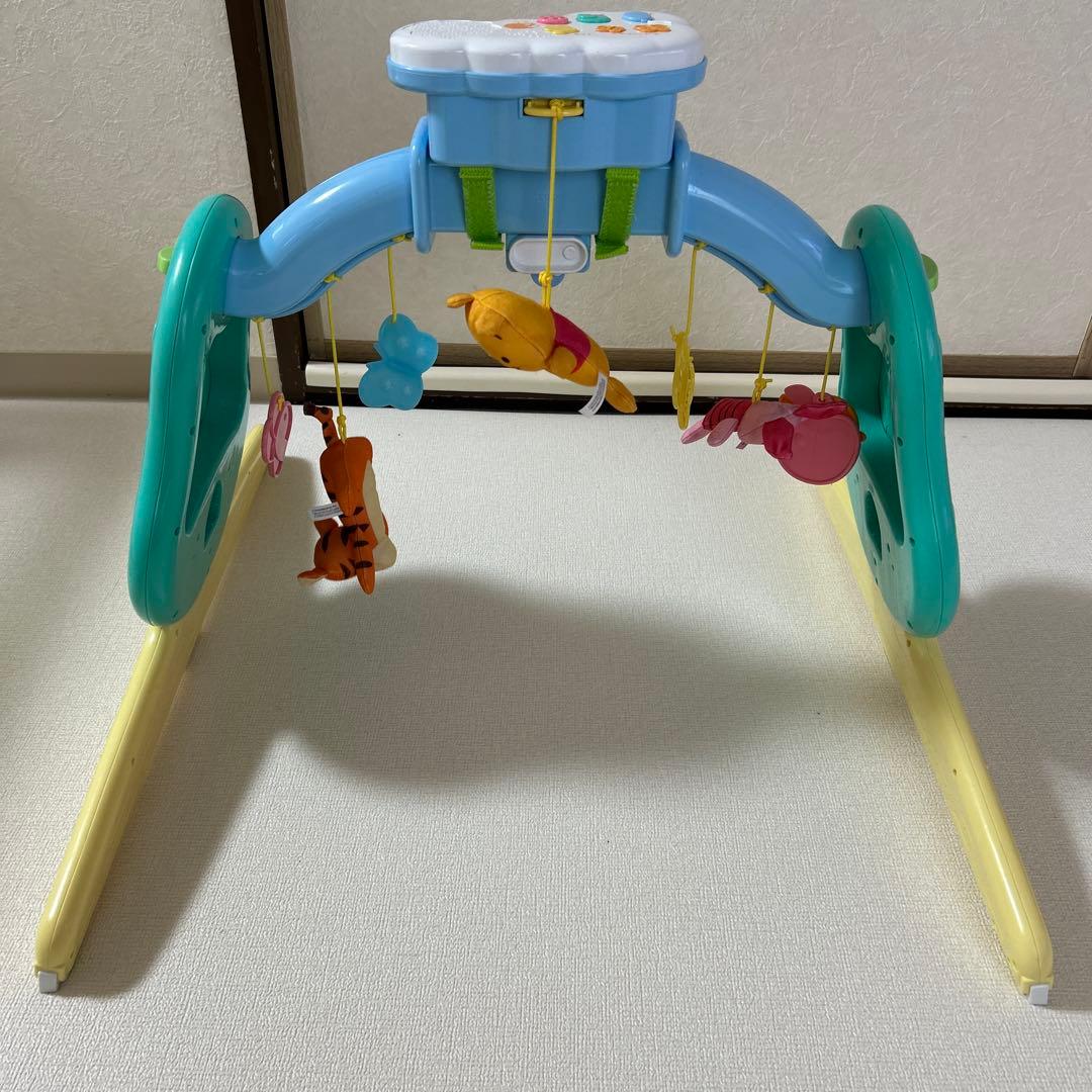 【箱・付属品完備】くまのプーさん えらべる回転6WAY ジムにへんしんメリー