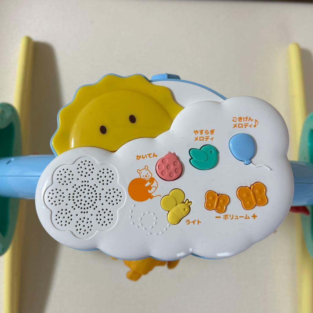 【箱・付属品完備】くまのプーさん えらべる回転6WAY ジムにへんしんメリー