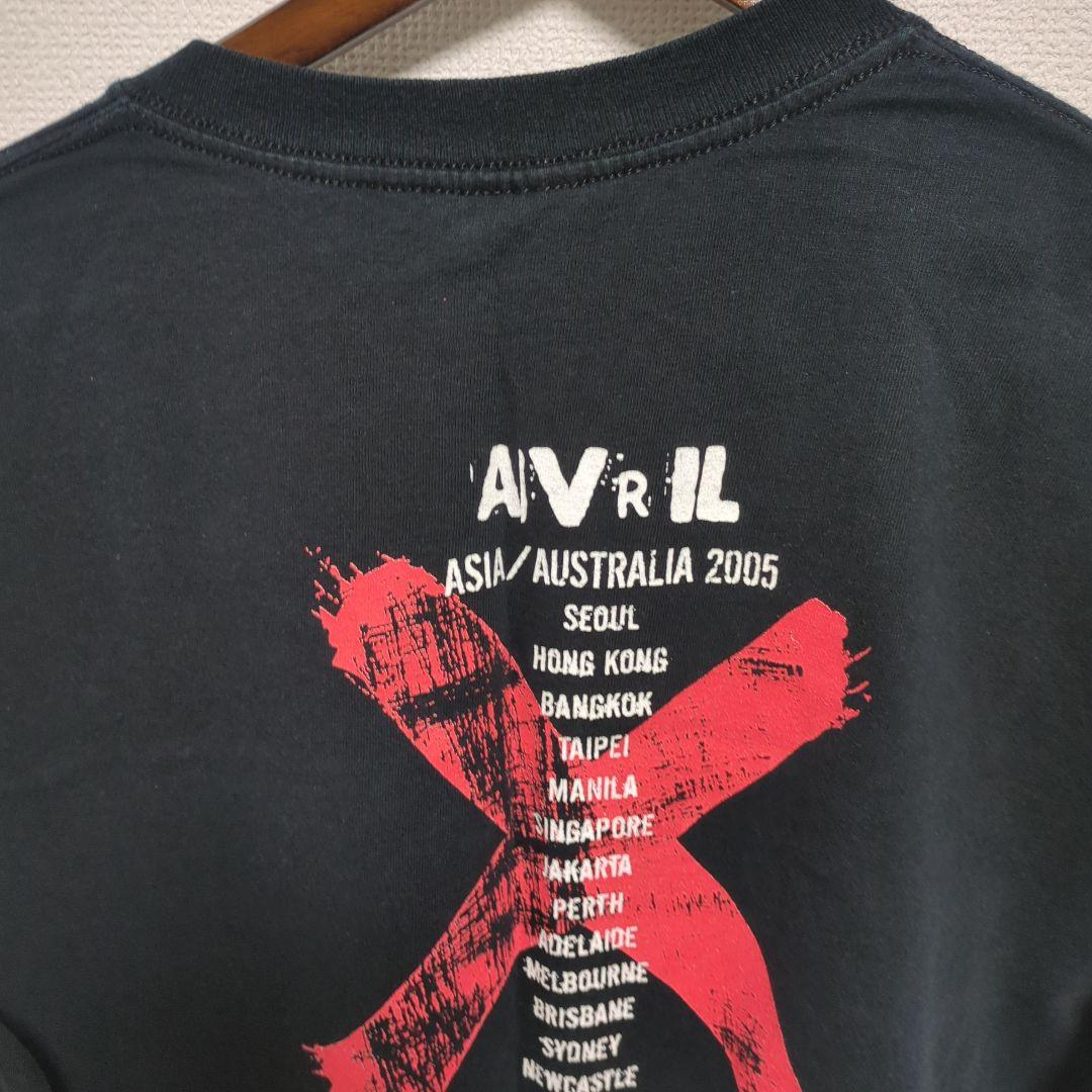 Avril Lavigne アヴリルラヴィーン Tシャツ Mサイズ ブラック