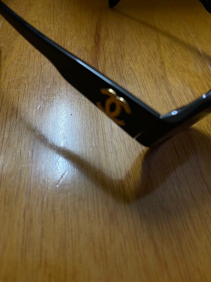 CHANEL シャネル サングラス ブラック ケース付き ココマーク