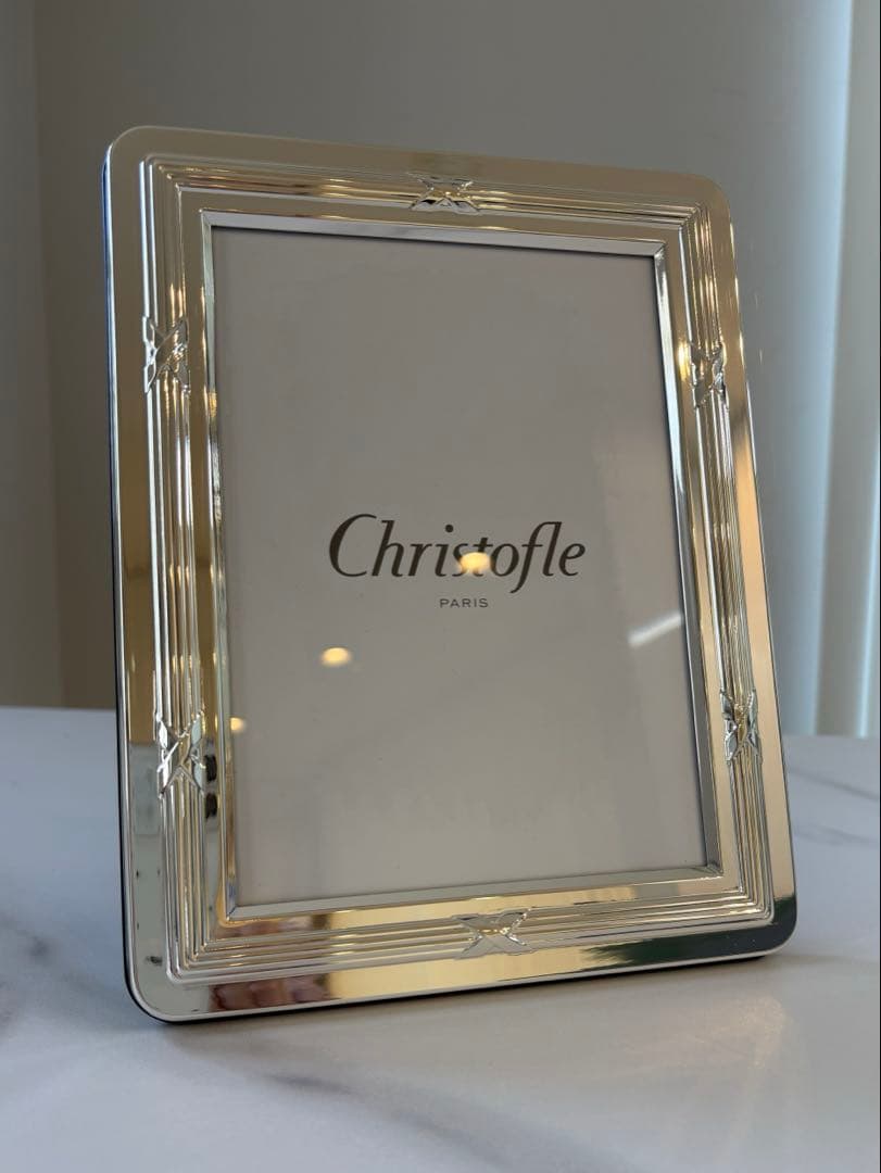 【新品・未使用】クリストフル/CHRISTOFLE リュバン フォトフレーム