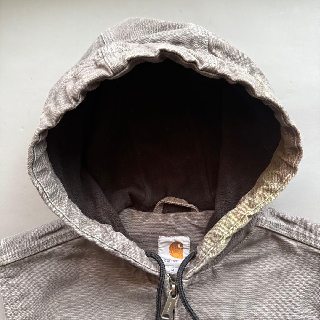 Carhartt カーハート ダックベスト ワークベスト 企業物 グレー 古着