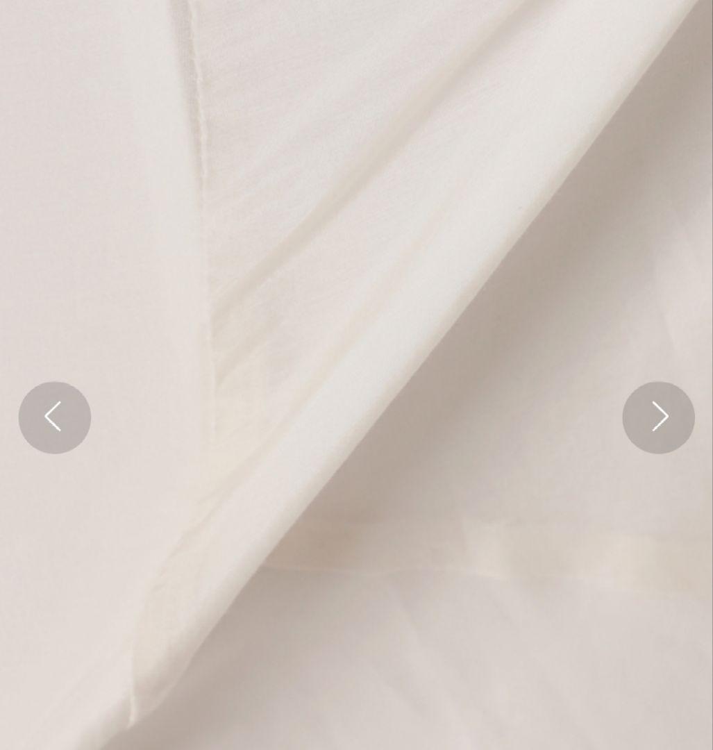 3/8まで新品　スローブイエナ　綿シルク切替ギャザースカート※イエナ　スビック