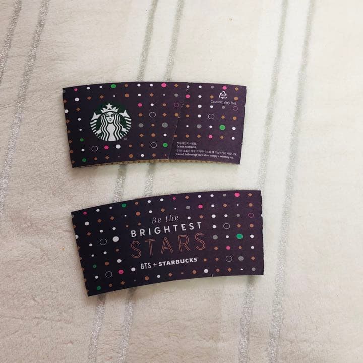 BTS × Starbucks　防弾少年団　スタバ　PC　パソコンケース　大