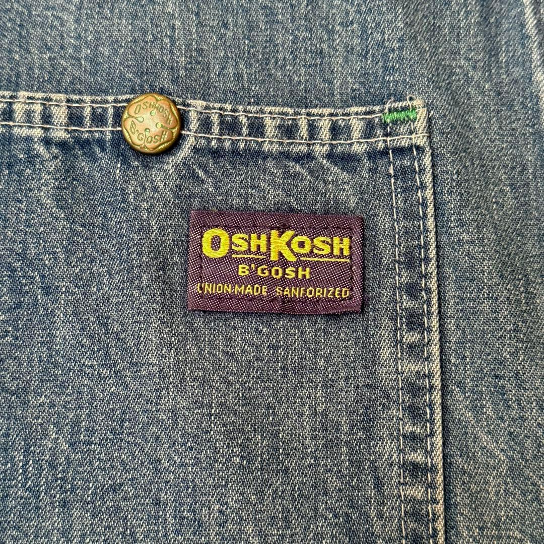 60S OSHKOSH DENIM オシュコシュ デニム カバーオール USA製
