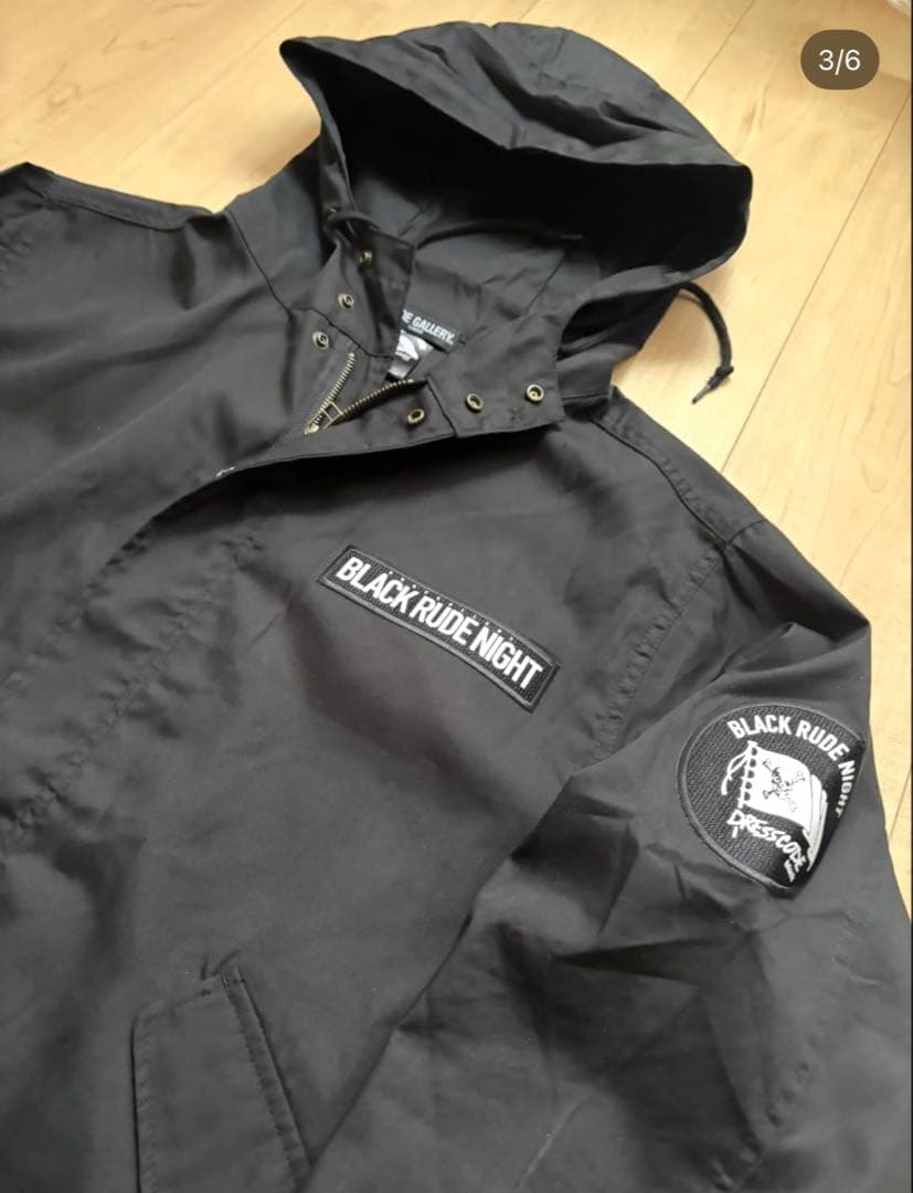 RIDE GALLERYモッズコートブラックルードナイトthe birthday