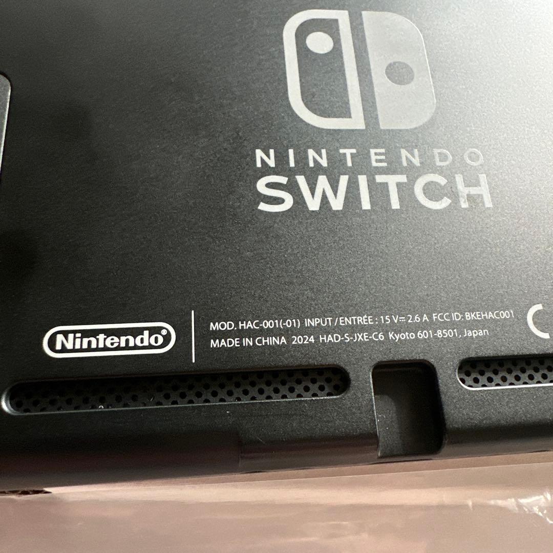 【完品】Nintendo Switch 2024年製　訳ありジャンク