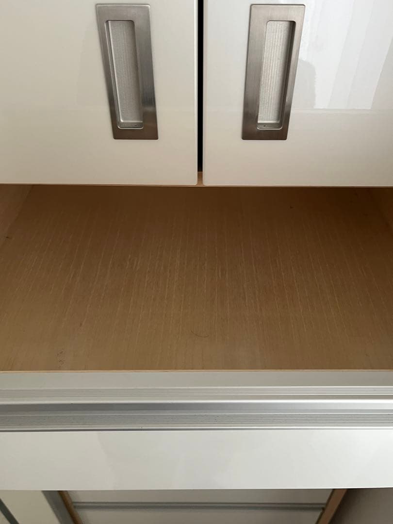 ミラー付き ワードローブ 収納タンス H190cm