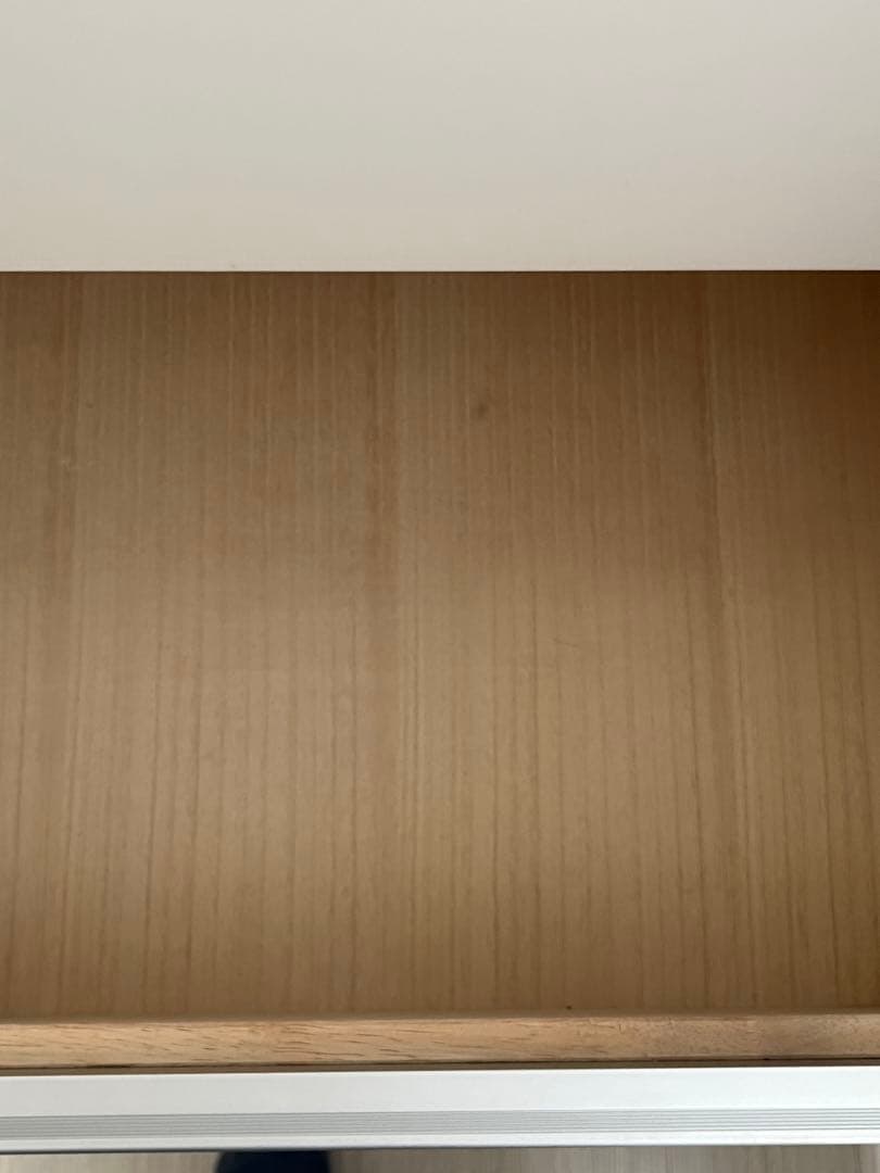 ミラー付き ワードローブ 収納タンス H190cm
