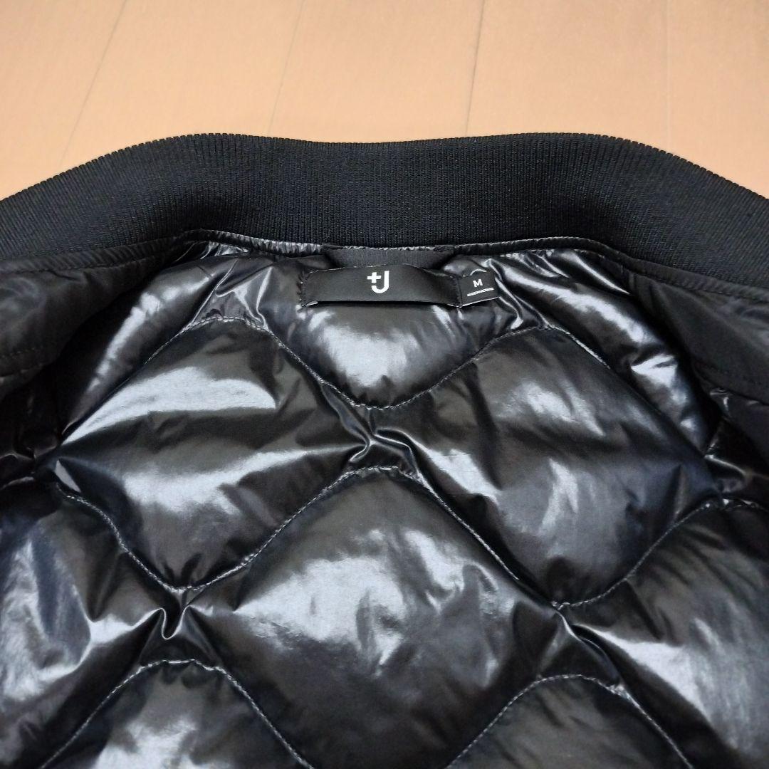 UNIQLO +J ブラック M ハイブリッドダウン オーバーサイズ MA-1