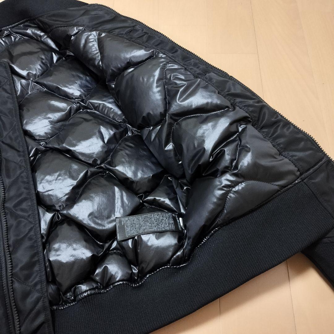 UNIQLO +J ブラック M ハイブリッドダウン オーバーサイズ MA-1