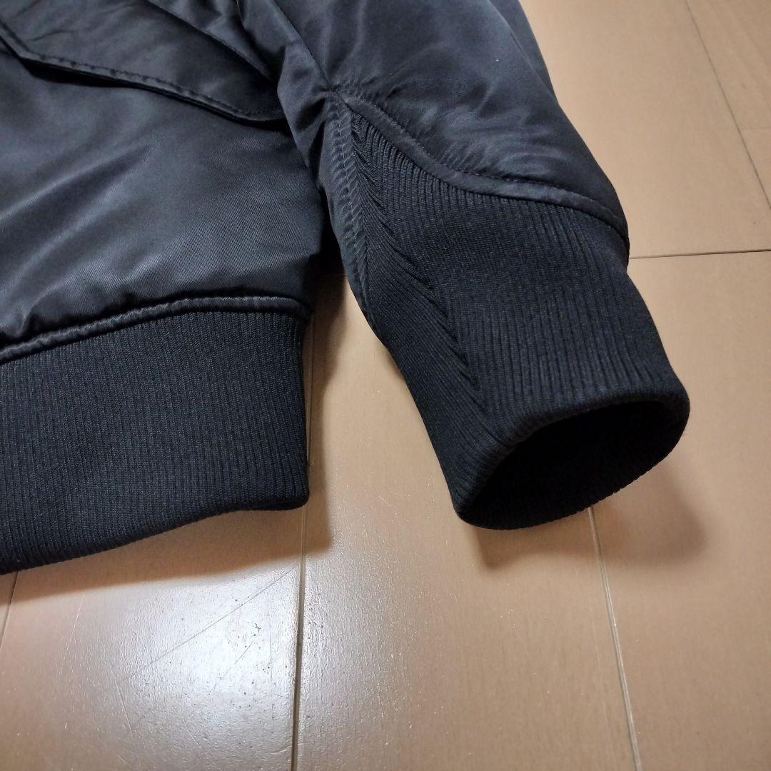UNIQLO +J ブラック M ハイブリッドダウン オーバーサイズ MA-1