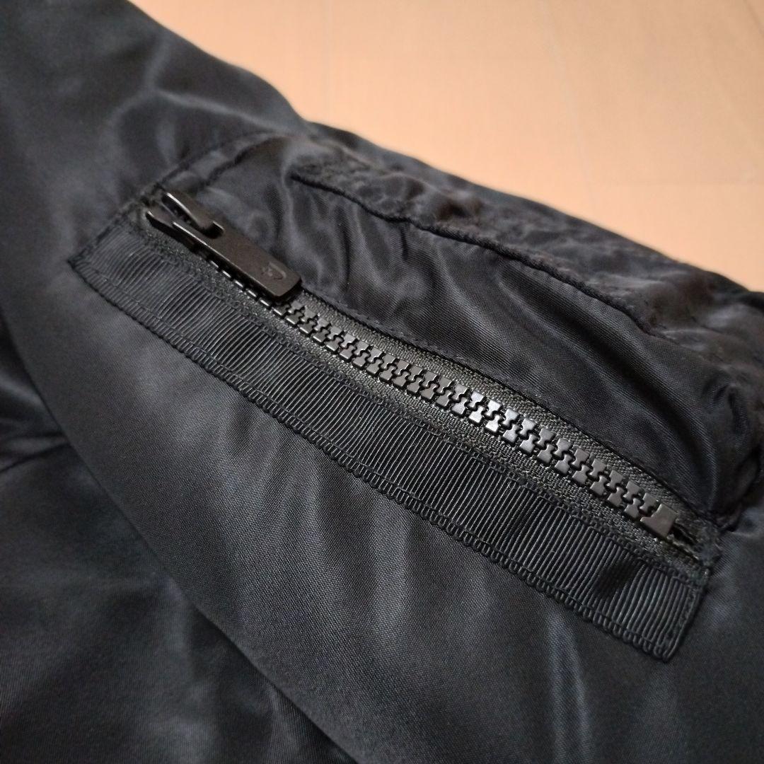 UNIQLO +J ブラック M ハイブリッドダウン オーバーサイズ MA-1