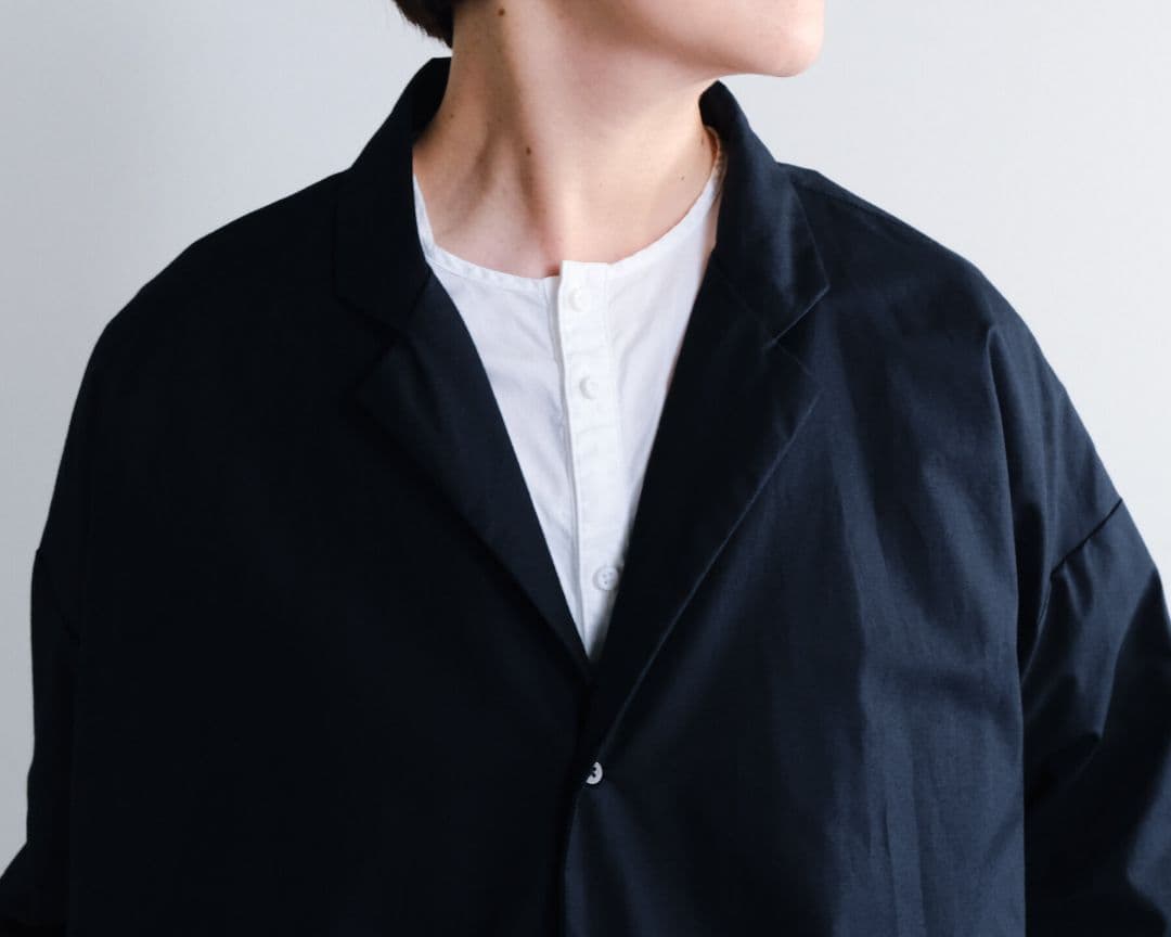 美品 MUYA カタカナ別注 リバリーコート No.2109 ネイビー