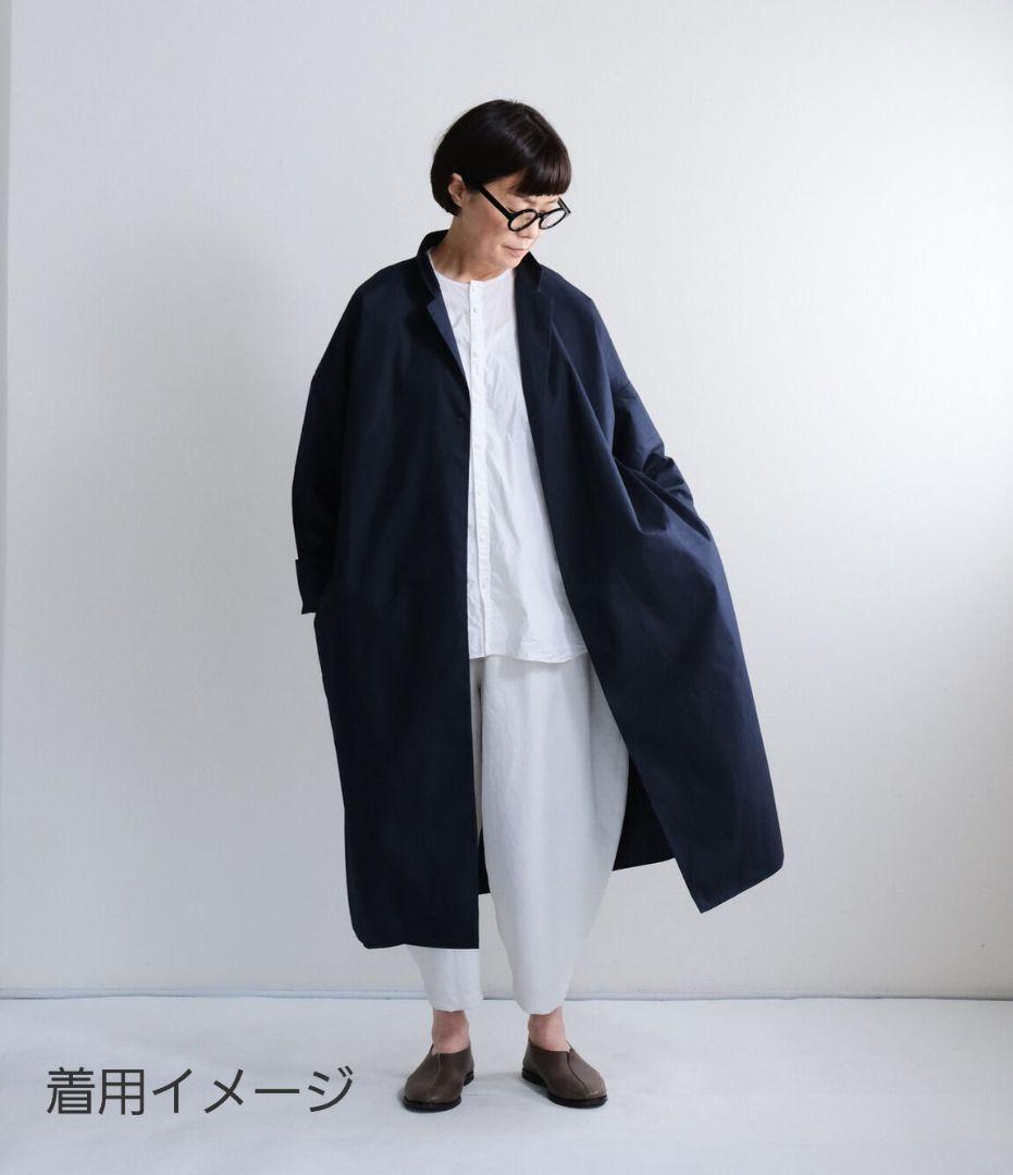 美品 MUYA カタカナ別注 リバリーコート No.2109 ネイビー