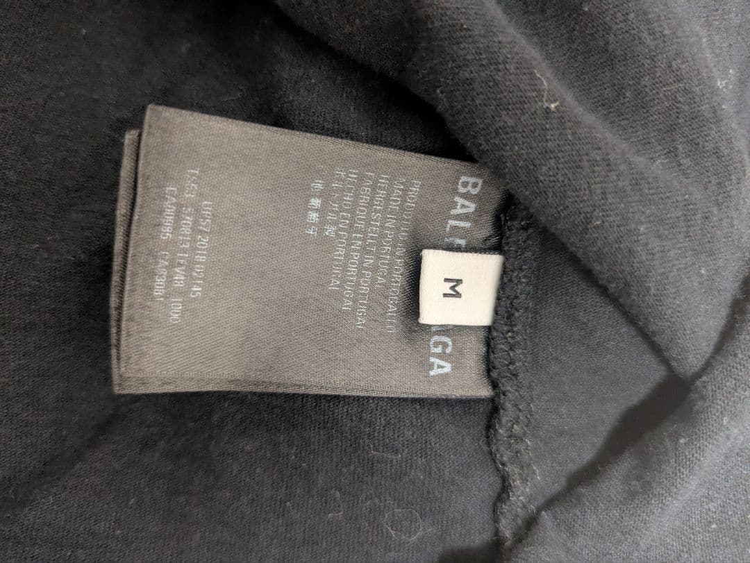 BALENCIAGA ブラック Tシャツ