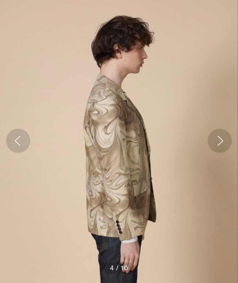 LANVIN en Bleu ランバンオンブルー 北村匠着用　マーブルテーラード