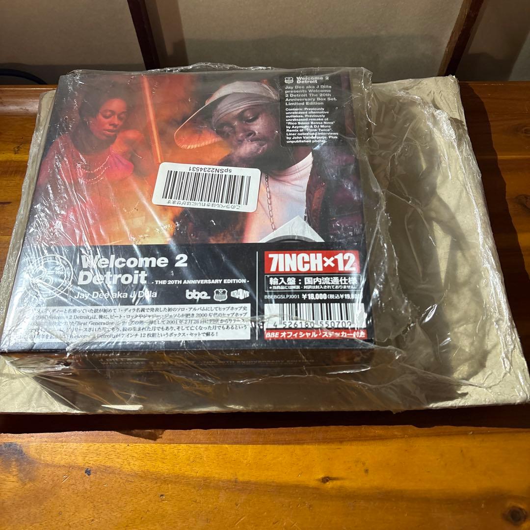 未開封新品\"J Dilla\"(welcome2detroit)7インチ✖︎12