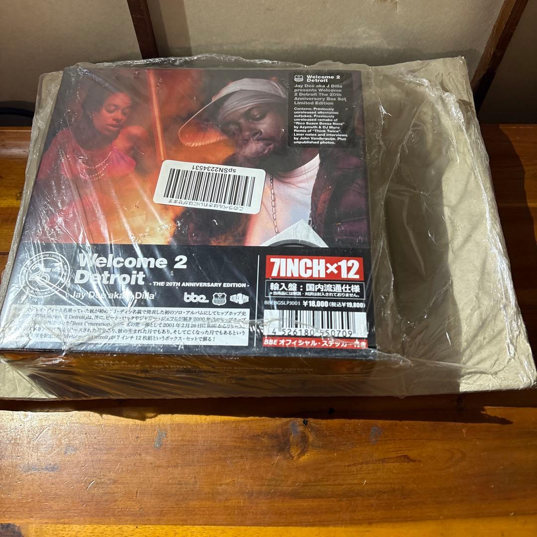 未開封新品\"J Dilla\"(welcome2detroit)7インチ✖︎12