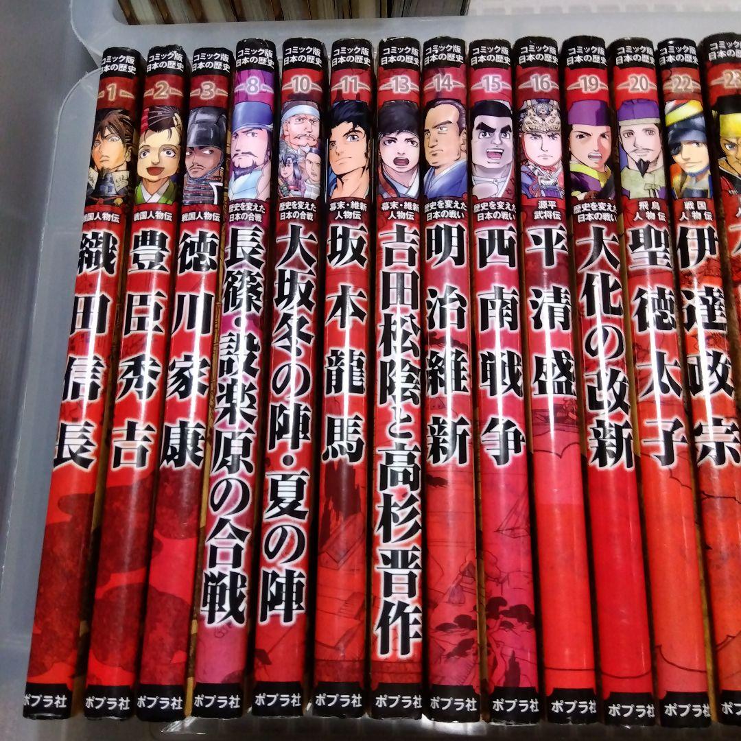 コミック版 日本の歴史 27冊 ＋ 超ビジュアル歴史人物大事典
