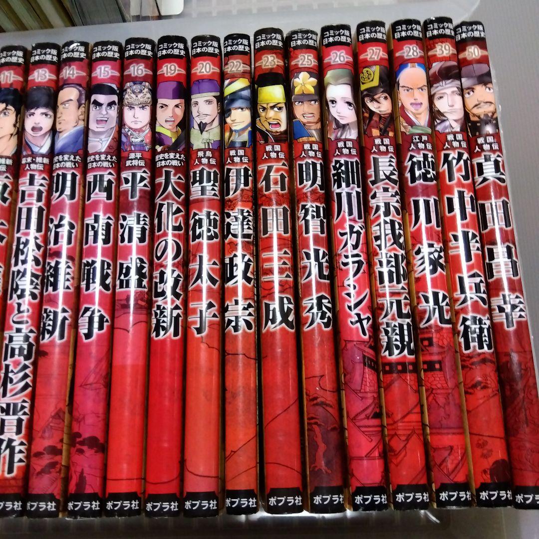 コミック版 日本の歴史 27冊 ＋ 超ビジュアル歴史人物大事典