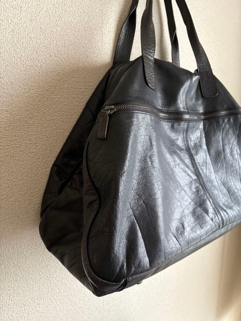 バッグ REHARE hand made leather Boston bag