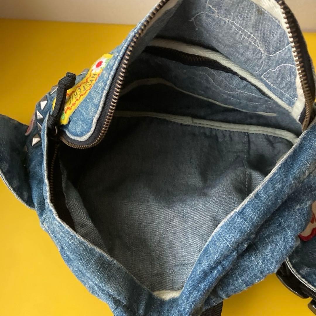 HYSTERIC GLAMOUR ヒステリックグラマー スタッズ ボディバッグ