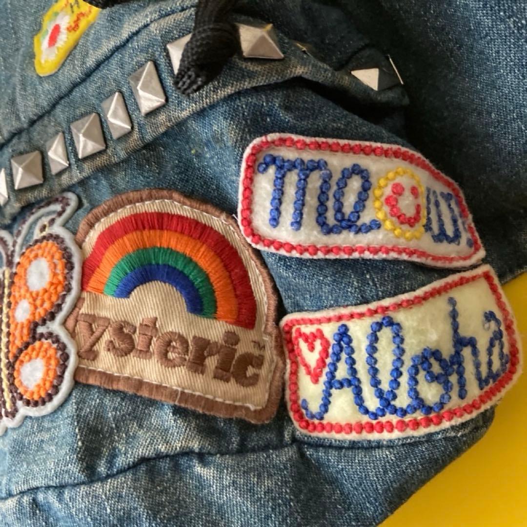 HYSTERIC GLAMOUR ヒステリックグラマー スタッズ ボディバッグ