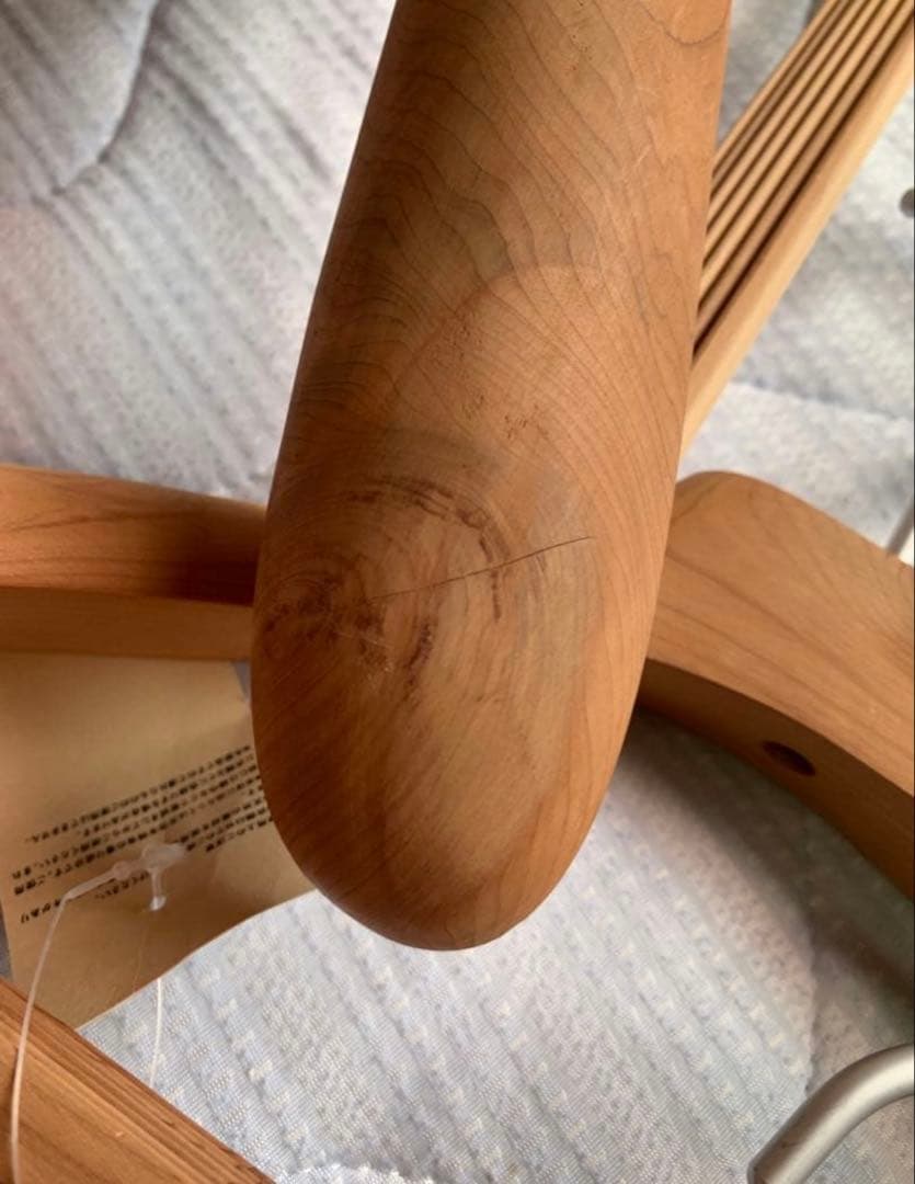 無印良品　レッドシダー　ハンガー　紳士用
