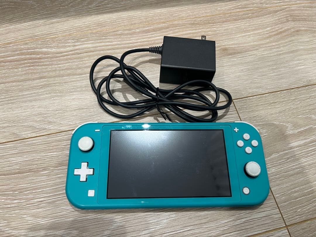 Nintendo Switch Lite ターコイズ 本体とACアダプター付き