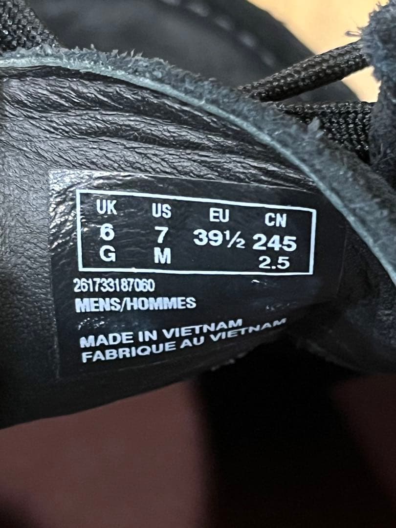 Clarks クラークス ワラビー GORE-TEX ゴアテックス 黒 uk6