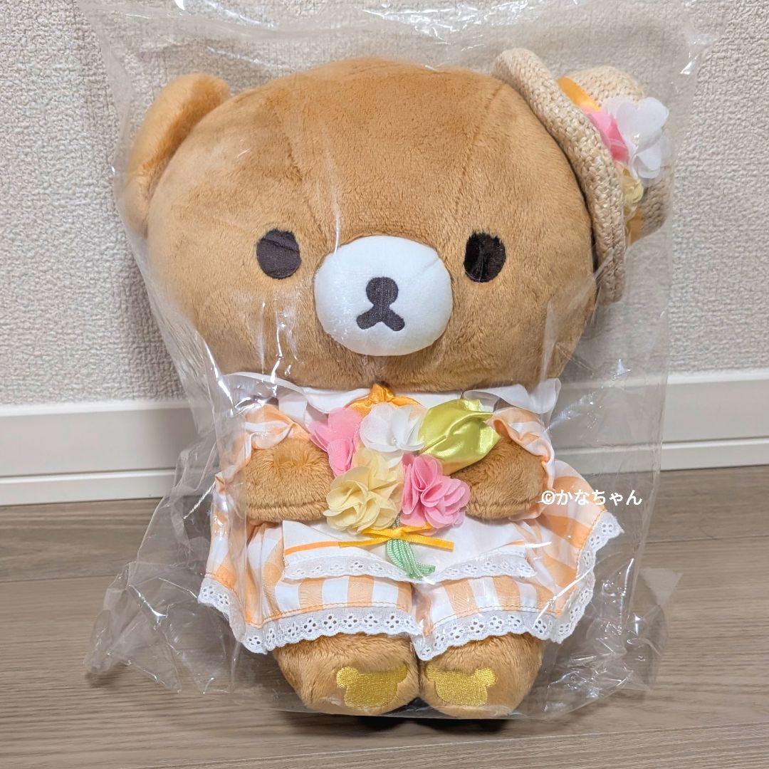 コリコグストア～くまきゅん♡フラワーマルシェ～　ぬいぐるみ　4点セット