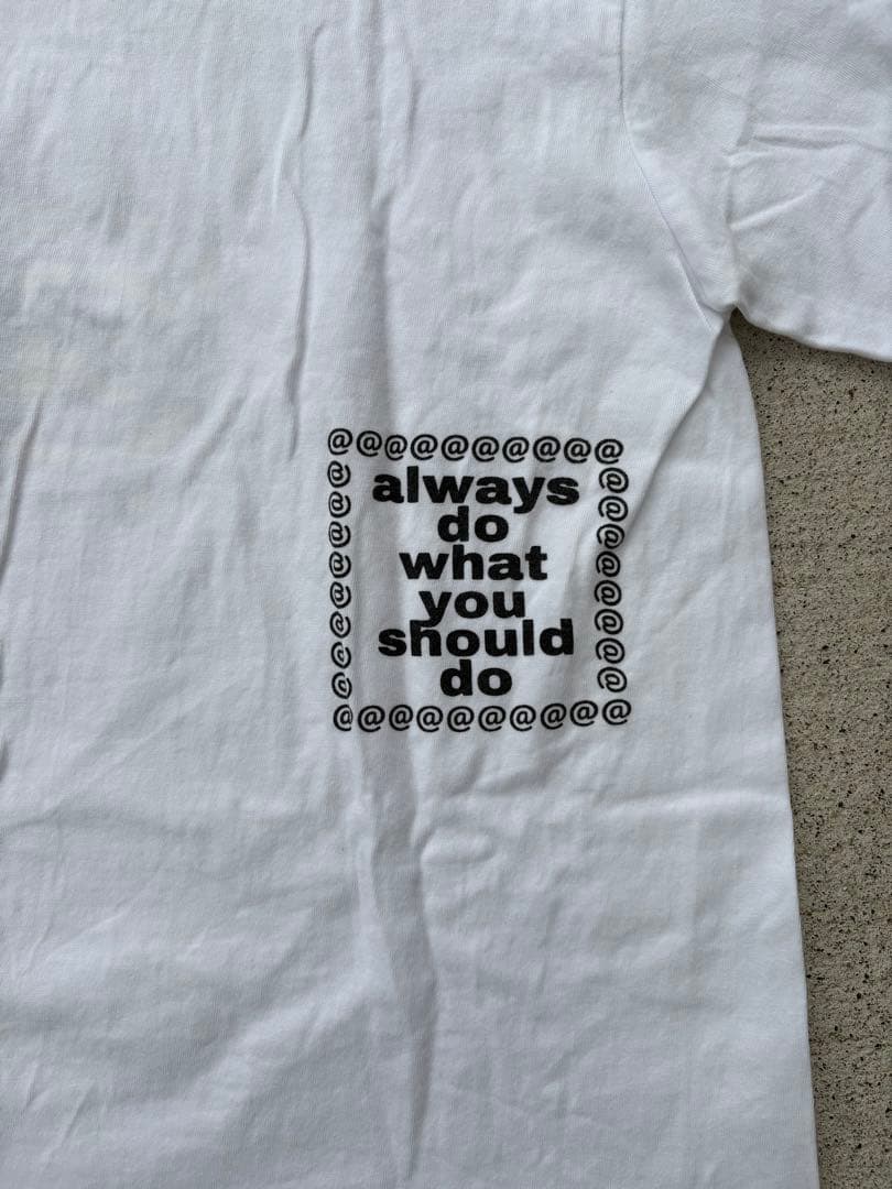 デ*️様 always do what should do tシャツ　popup