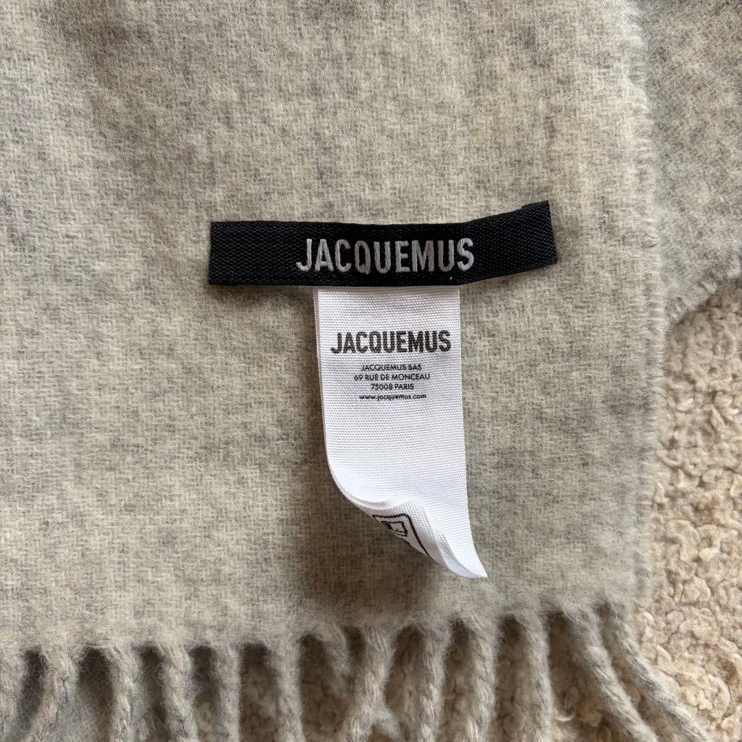 JACQUEMUS ジャックムス マフラー　ストール　フリンジスカーフ