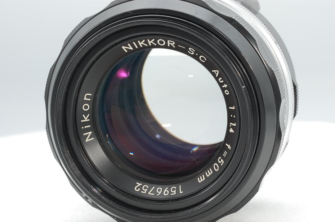 Nikon F ブラック NIKKOR-S•C Auto 50mm F1.4
