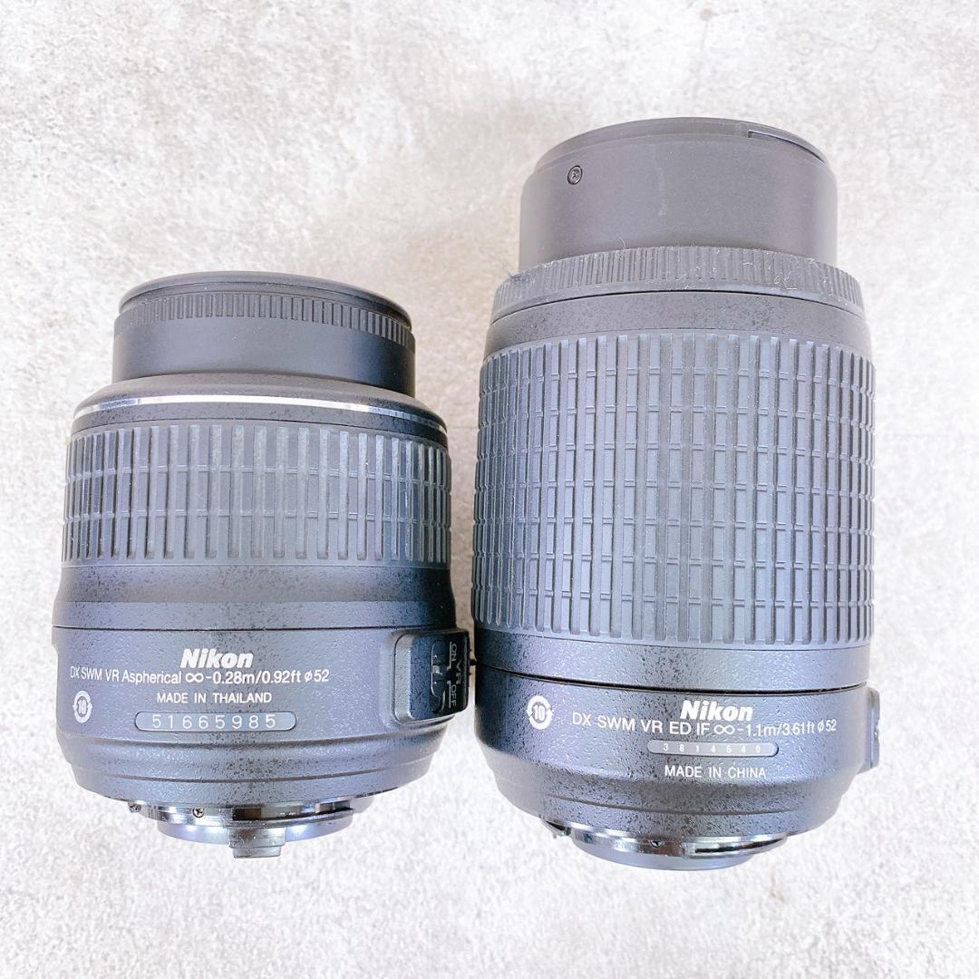 Nikon D3100 ダブルズームキット 18-55mm 55-200mmVR