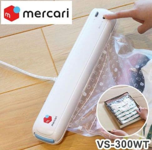 メルカリ公認 ドリテック 衣類圧縮シーラー　 専用ロールフィルム付