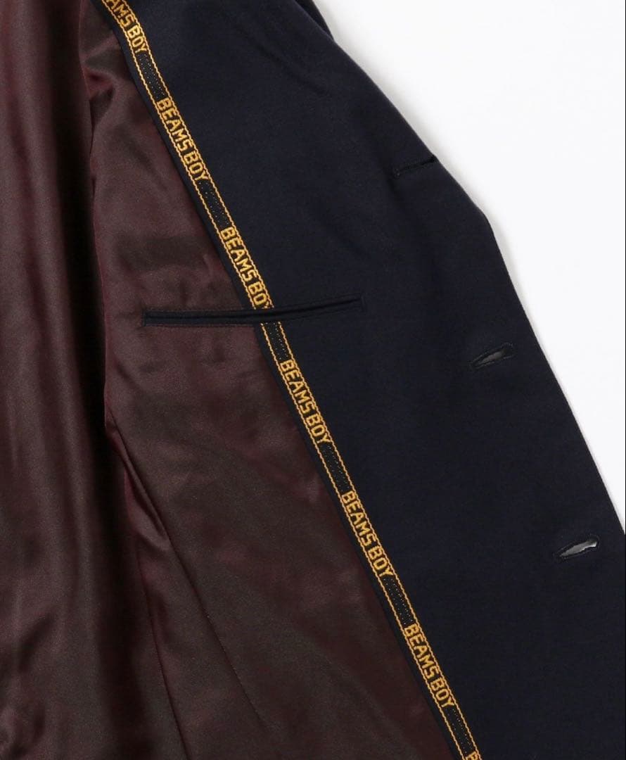 今季新品☆BEAMS BOY☆ ポリエステル ウール 3ボタン ブレザー