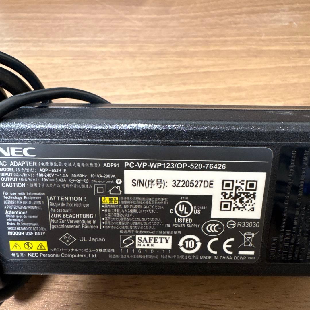 PCーLS350NSWーE3 パソコン　（白）