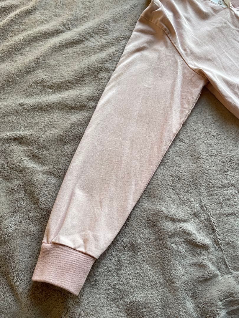 【美品】Canterbury 長袖ラガーシャツ L ピンク