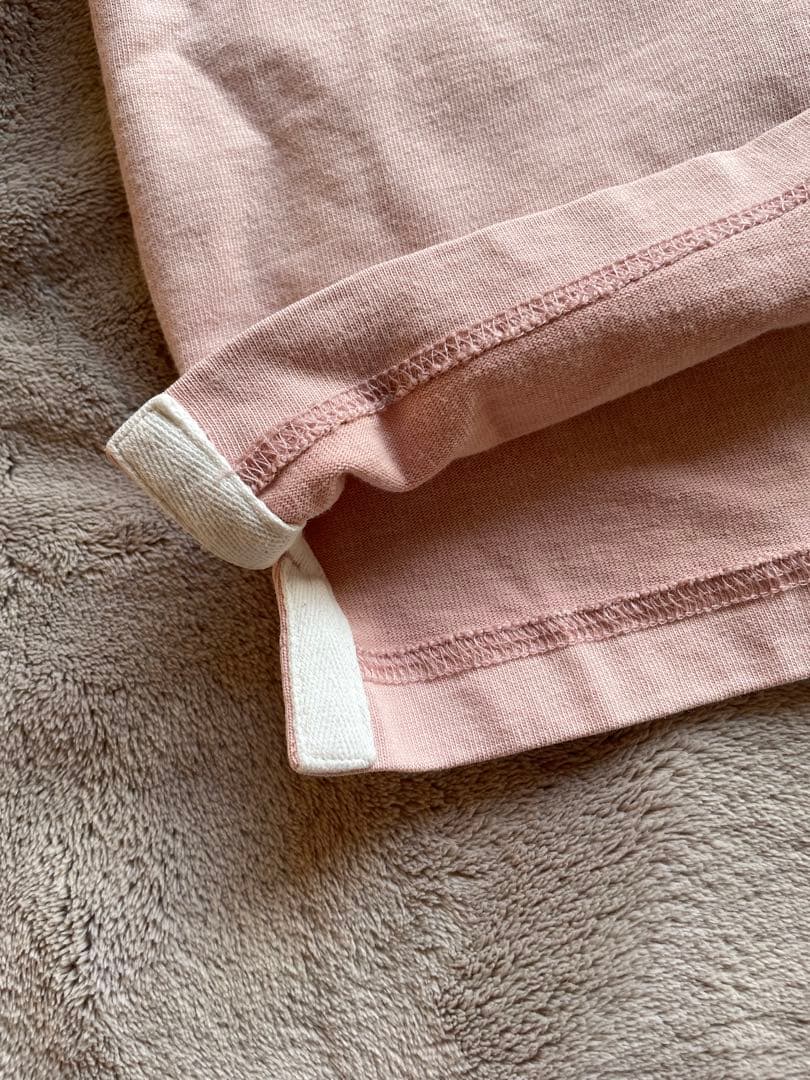 【美品】Canterbury 長袖ラガーシャツ L ピンク