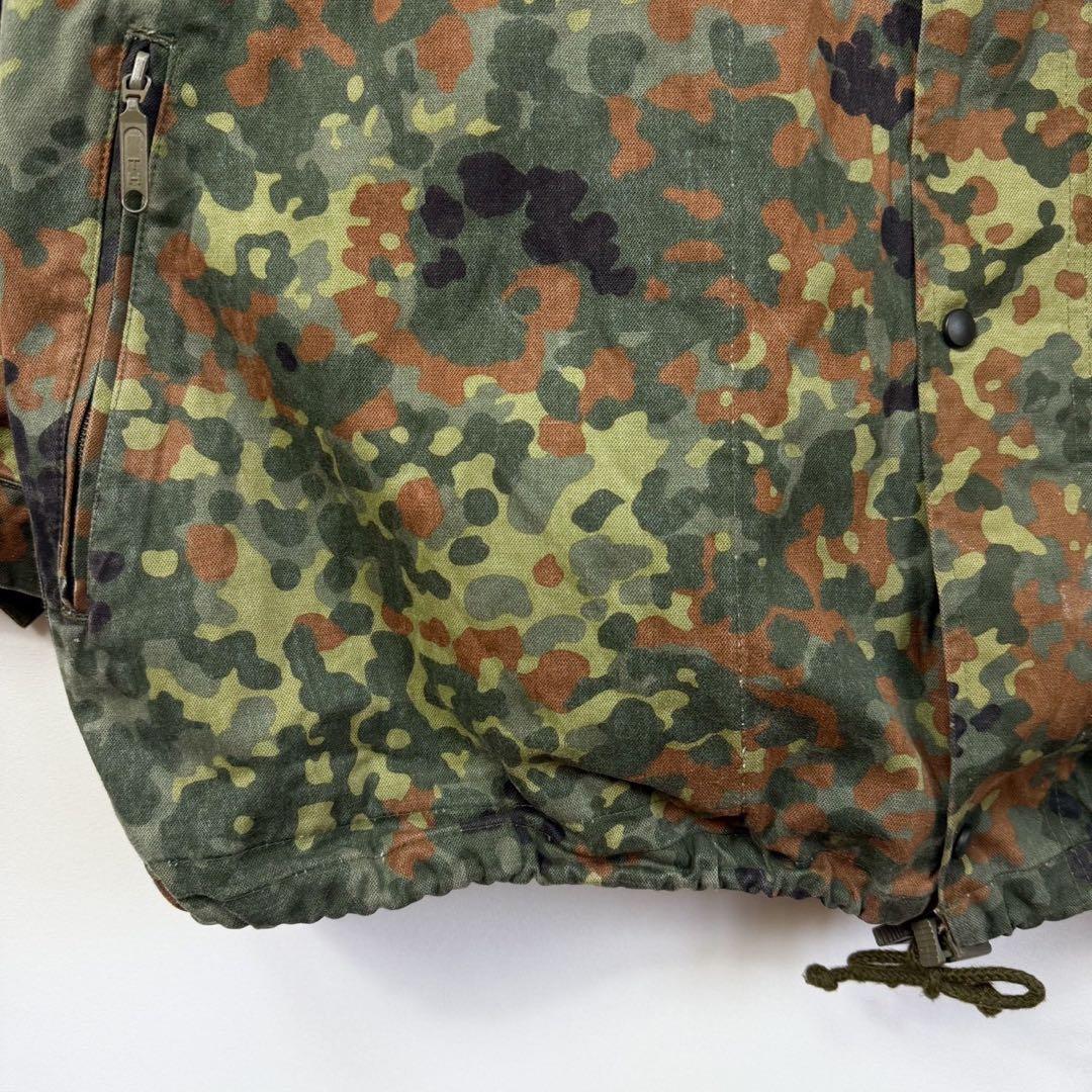 90s ドイツ軍 フレクターカモ 迷彩 フィールドパーカー ミリタリー S40b