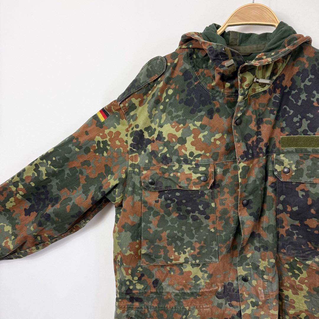 90s ドイツ軍 フレクターカモ 迷彩 フィールドパーカー ミリタリー S40b