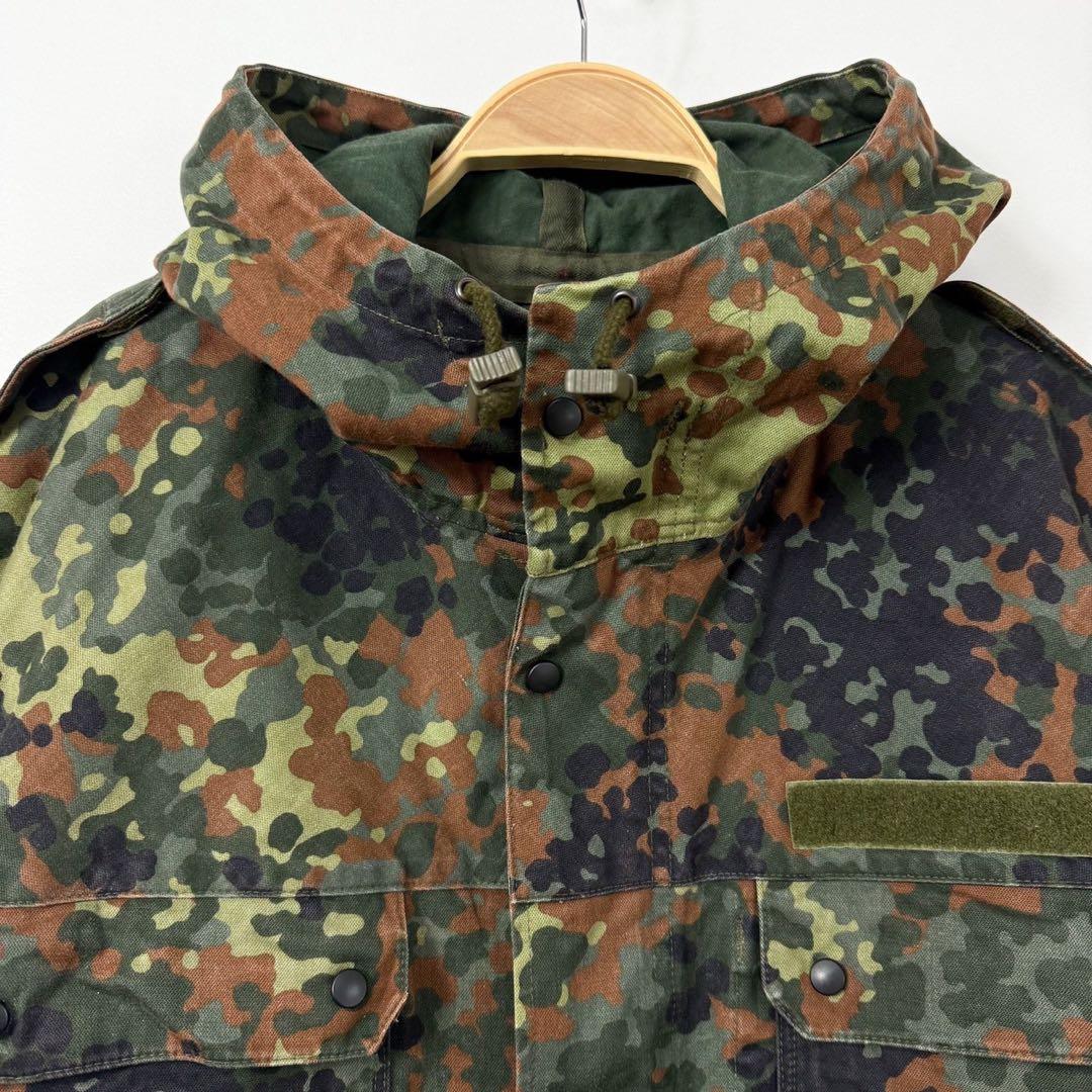 90s ドイツ軍 フレクターカモ 迷彩 フィールドパーカー ミリタリー S40b