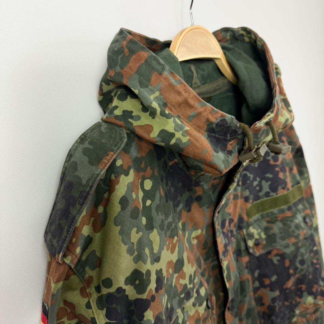 90s ドイツ軍 フレクターカモ 迷彩 フィールドパーカー ミリタリー S40b